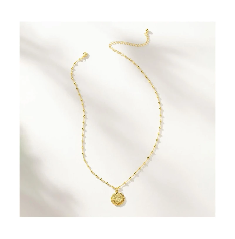 14k Gold-Plated Atocha Pendant Necklace