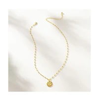 14k Gold-Plated Atocha Pendant Necklace