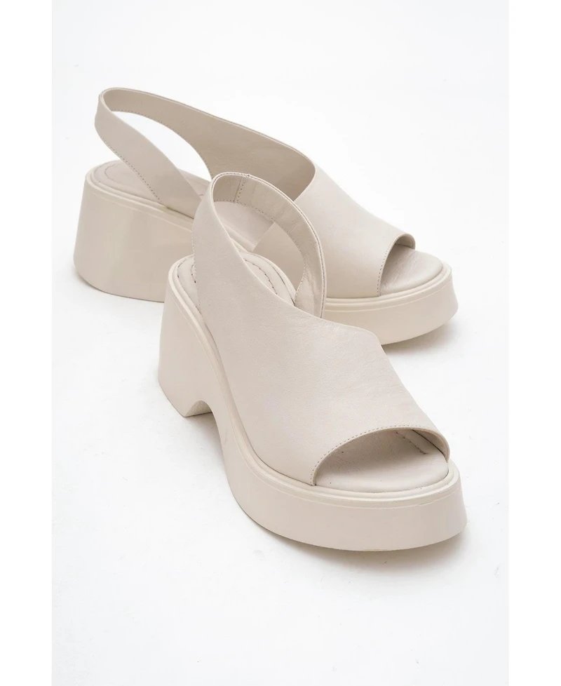 Roy Leather Wedge Sandal (Women)