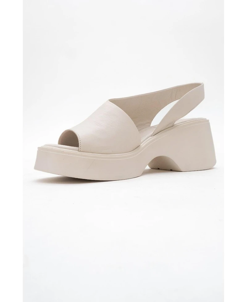 Roy Leather Wedge Sandal (Women)