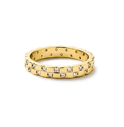 Ana Luisa Gold Band Ring - Eden