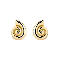 Gold Stud Earrings - Ariel Studs