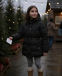 Rokka&Rolla Girls Timeless Quilted Coat