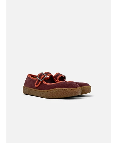 Camper Peu Terreno Suede Leather Mary Jane