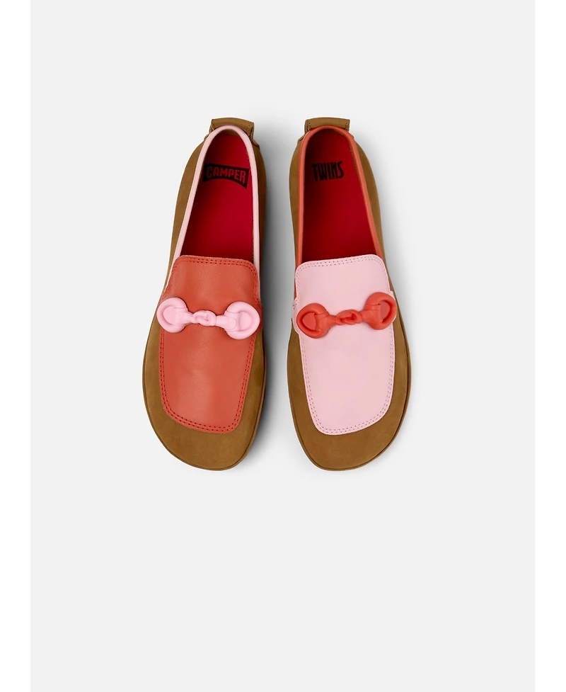 Camper Tws Right Nina Nubuck Leather Moccasin