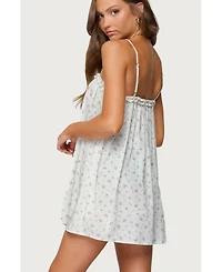 Edikted Women's Patti Floral Mini Dress