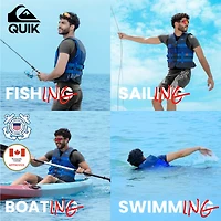 Quiksilver Uscg Approved Men's Life Vest