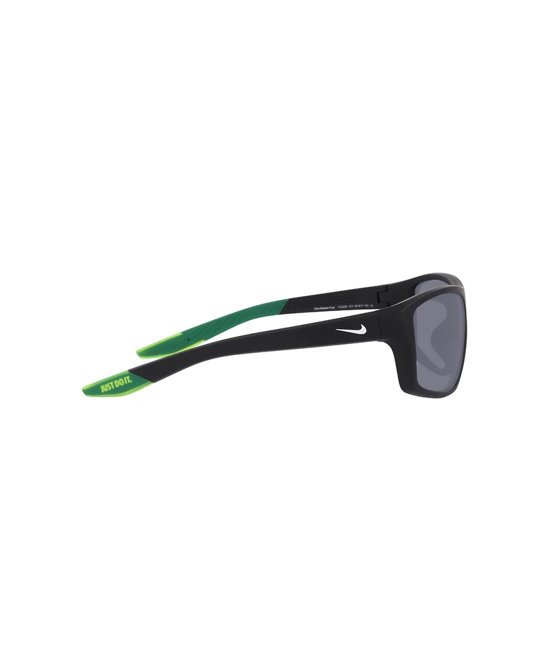 Nike Men's Brazen Fury Rectangle Sunglasses, Fj2259 NK000719