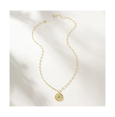 14k Gold-Plated Atocha Pendant Necklace