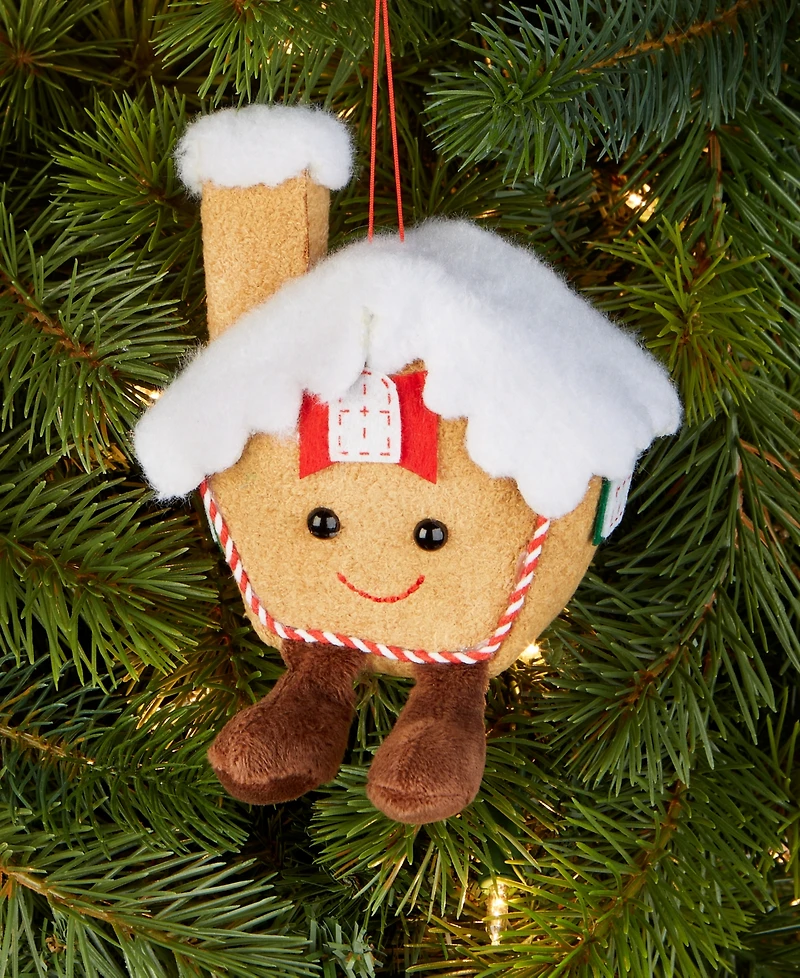 Holiday Lane Gingerbread Village Soft Gingerbread House Ornament, Macy's Exclusive