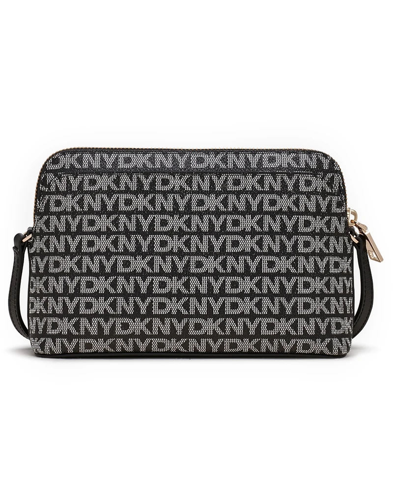 Dkny Bryant Ave Small Logo Top Zip Dome Crossbody