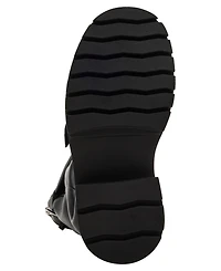 Madden Girl Women's Restore Knee-High Slouchy Lug-Sole Moto Boots
