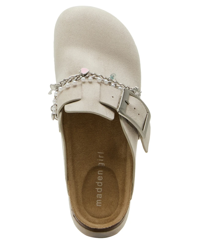 Madden Girl Women's Luna Cb Charm Platform Buckle Clogs