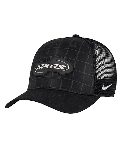 Nike Men's and Women's Black Tottenham Hotspur Rise Printed Trucker Adjustable Hat