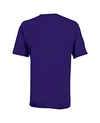 Champion Big Boys and Girls Purple Washington Huskies Arch Over Logo T-Shirt