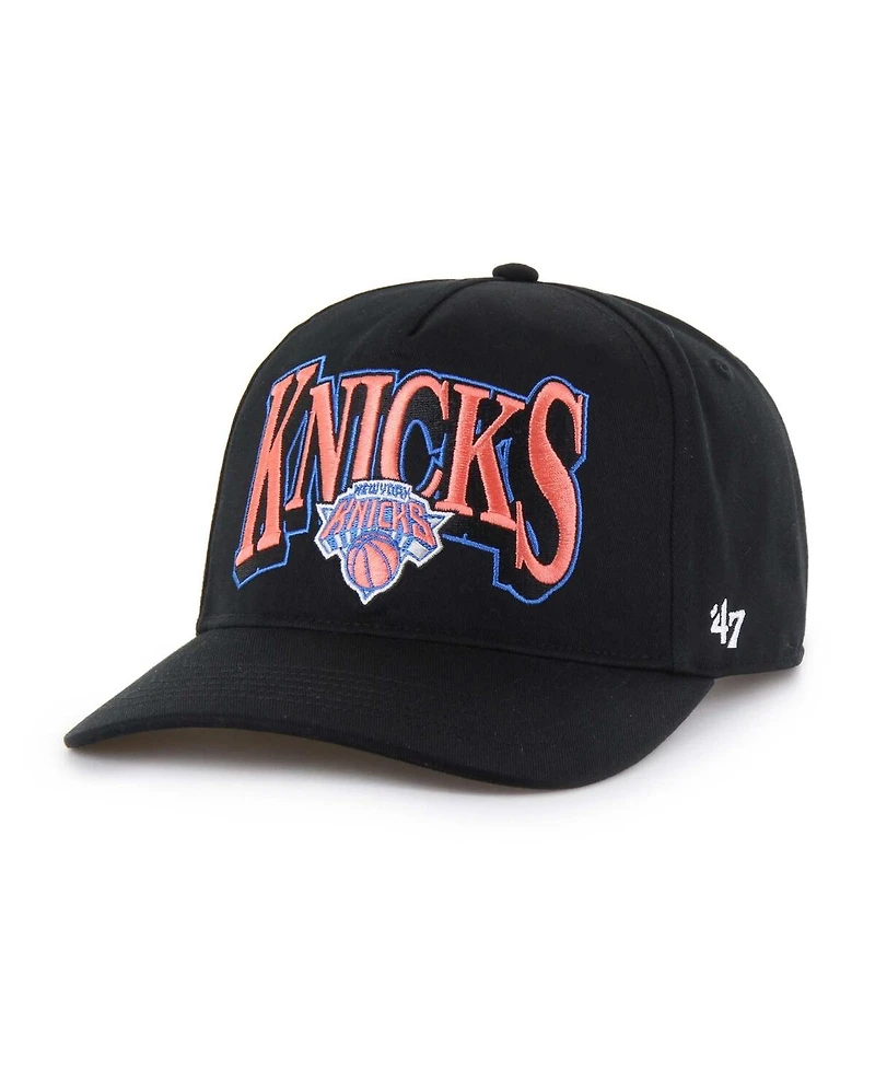 '47 Brand Men's Black New York Knicks Every Time Past Champs Hitch Adjustable Hat