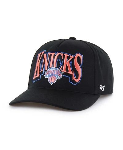 '47 Brand Men's Black New York Knicks Every Time Past Champs Hitch Adjustable Hat
