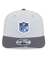 New Era Men's Gray/Graphite 2025 Nfl Training Camp 9SEVENTY Adjustable Hat