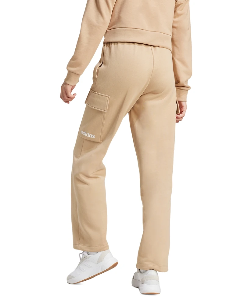 adidas Women's Essentials Fleece Cargo Sweatpants