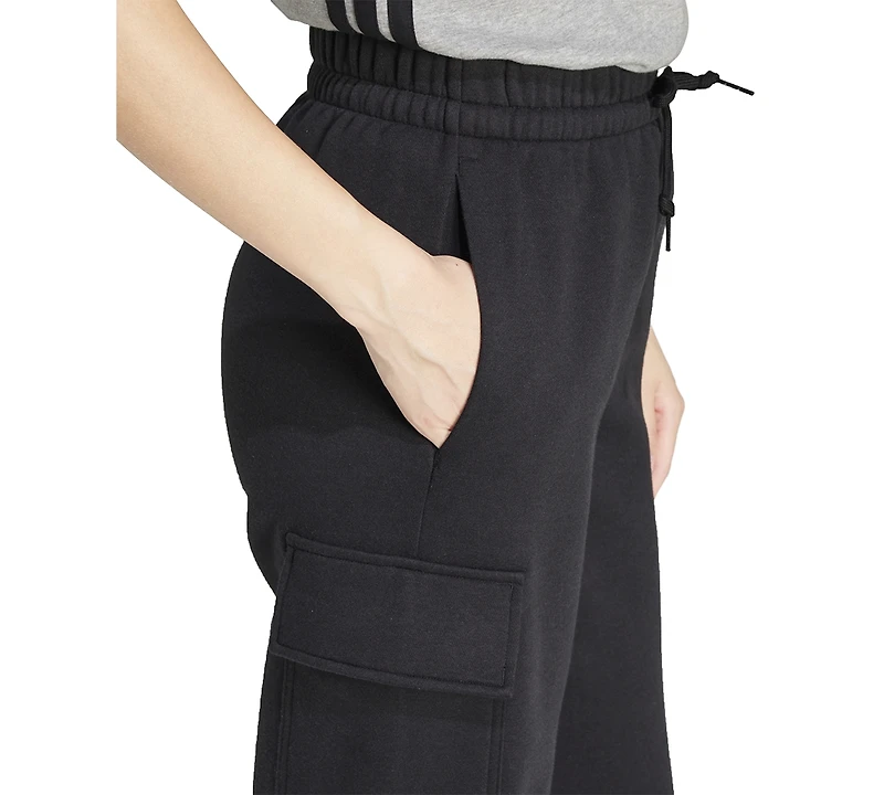 adidas Women's Essentials Fleece Cargo Sweatpants