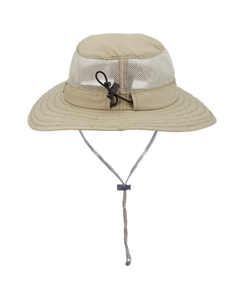 Dorfman Pacific Men's Supplex Big Brim Mesh Sides Hat