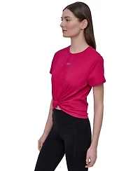 Dkny Women's Studded-Logo T-Shirt