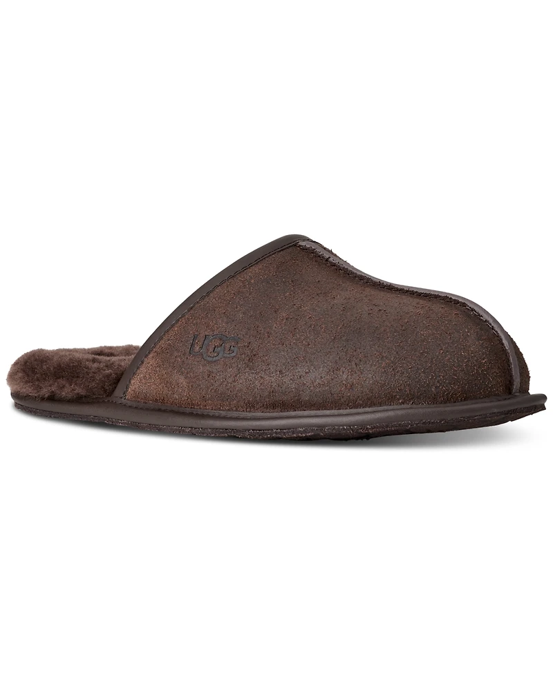 Ugg Men's Scuff Leather Distressed House Slipper