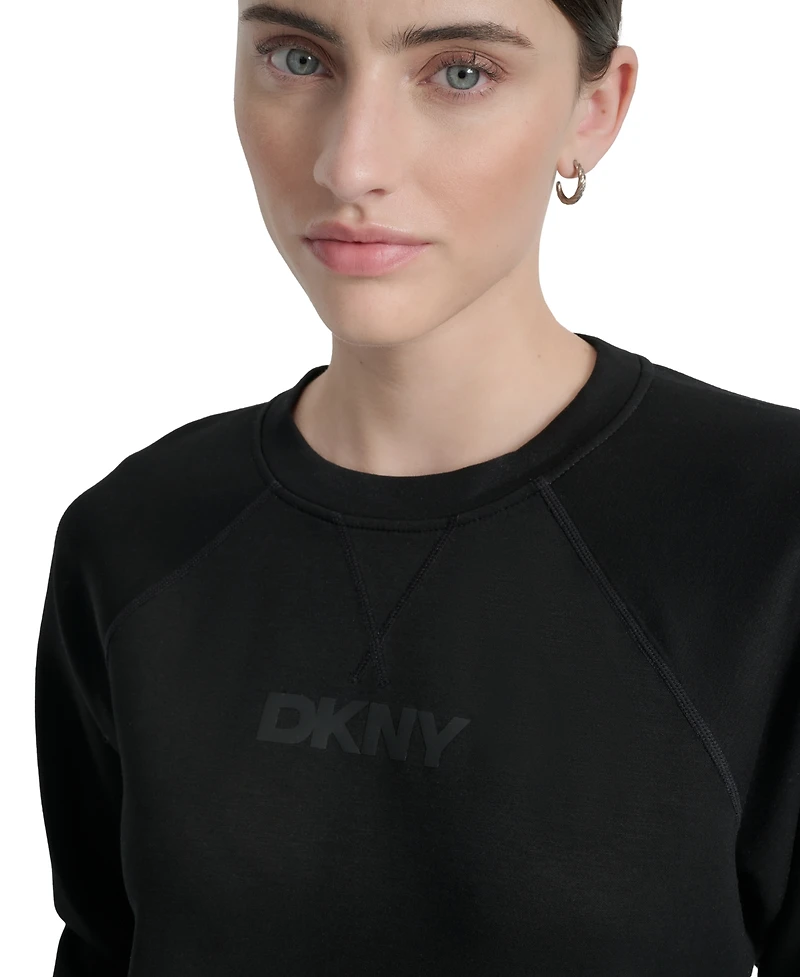 Dkny Women's Highline Scuba Crewneck Pullover