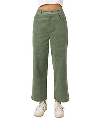O'Neill Juniors' Langford Corduroy Mid-Rise Pants