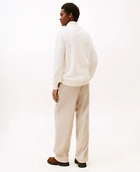 Tommy Hilfiger Men's Essential Quarter-Zip Pullover Knit Sweater