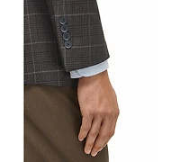 Brooks Brothers Men's Classic-Fit Wool-Blend Plaid Sport Coat