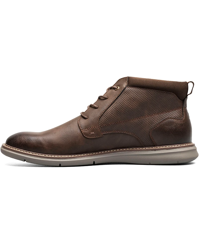 Nunn Bush Men's Chase Plain Toe Chukka Shoes