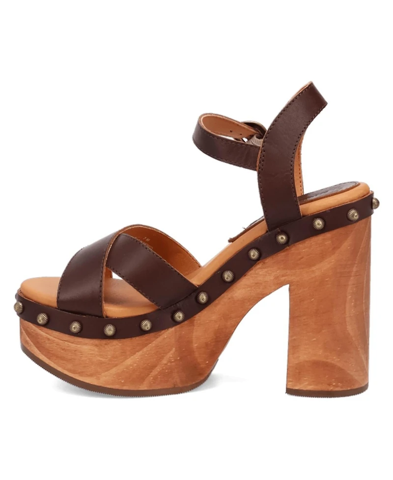 Dingo Women's Lotus Wooden Sandal