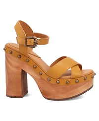 Dingo Women's Lotus Wooden Sandal