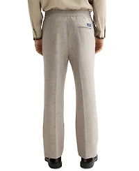 Scotch & Soda Men's Relaxed Fit Straight Leg Melange Joggers