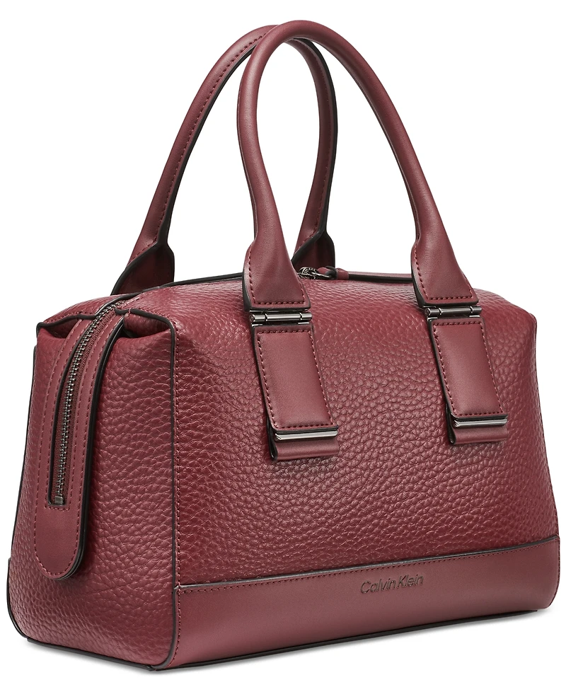 Calvin Klein Jett Convertible Top Handle Satchel