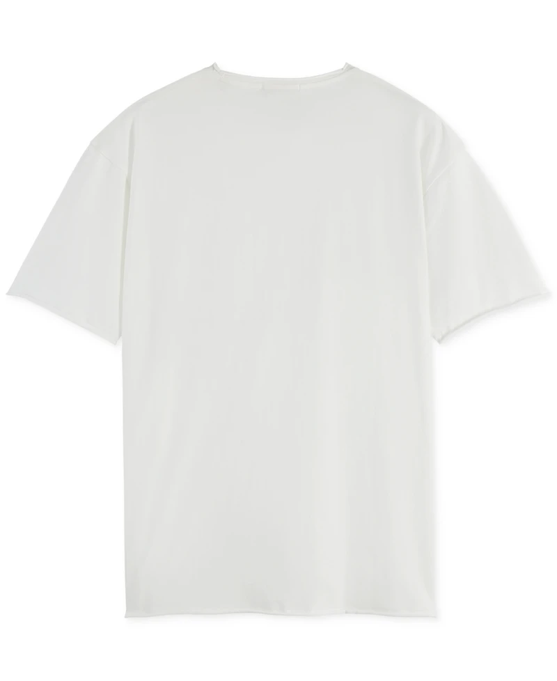 Scotch & Soda Men's Short Sleeve Raw Edge Crewneck T-Shirt