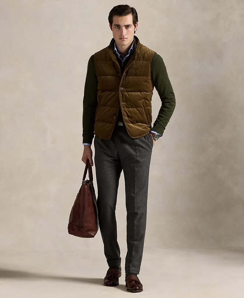 Polo Ralph Lauren Men's Quilted Corduroy Vest