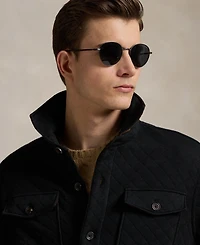 Polo Ralph Lauren Men's Quilted Double-Knit Jersey Shirt Jacket