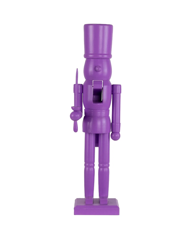Northlight 15" Nutcracker Soldier with Sword Christmas Figure