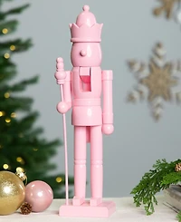 Northlight 15" Nutcracker King with Scepter and Crown Standing Christmas Figure