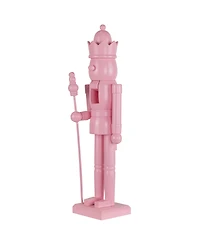 Northlight 15" Nutcracker King with Scepter and Crown Standing Christmas Figure