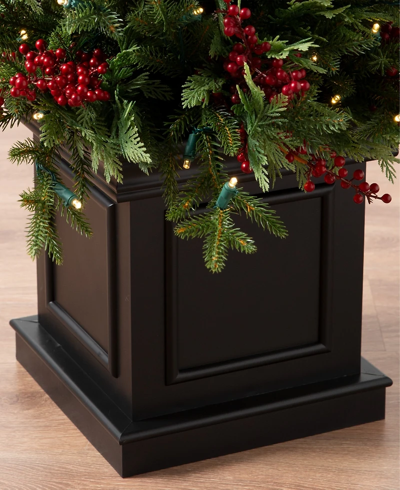 Balsam Hill 3 ft Outdoor Berry Pre-Lit Potted Tree
