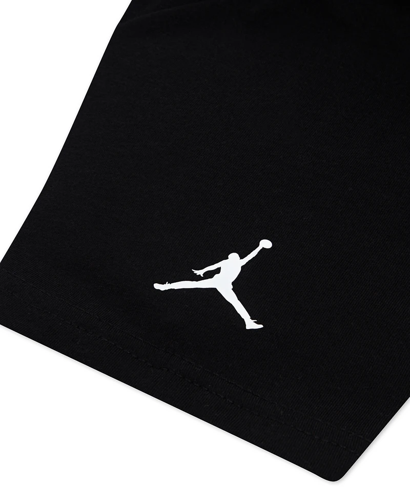 Jordan Big Boys Distressed Chrome T-Shirt