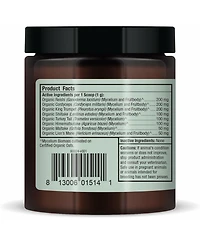 Bark & Whiskers Organic Fermented Mushroom Blend for Cats and Dogs, 2.11 Oz. (60g), 60 Scoops, Supports Digestive and Immune Function, Veterinarian Fo