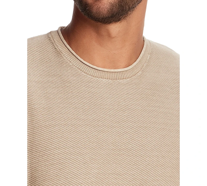 Weatherproof Vintage Men's Crewneck Stonewash Sweater