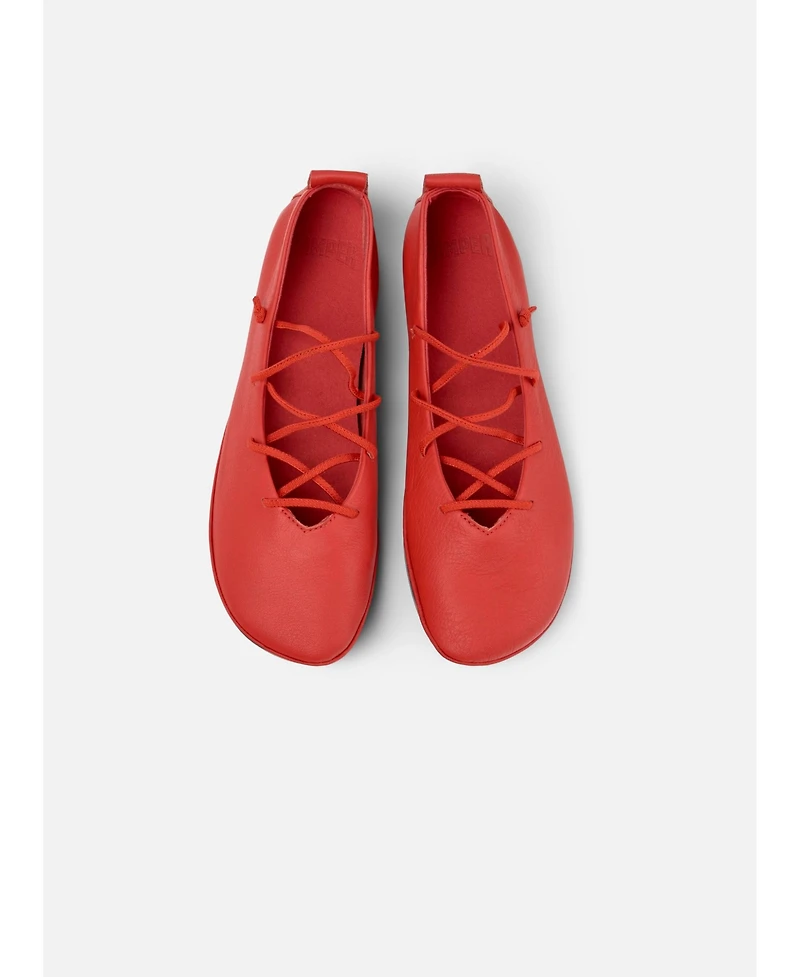 Camper Right Nina Leather Ballerina