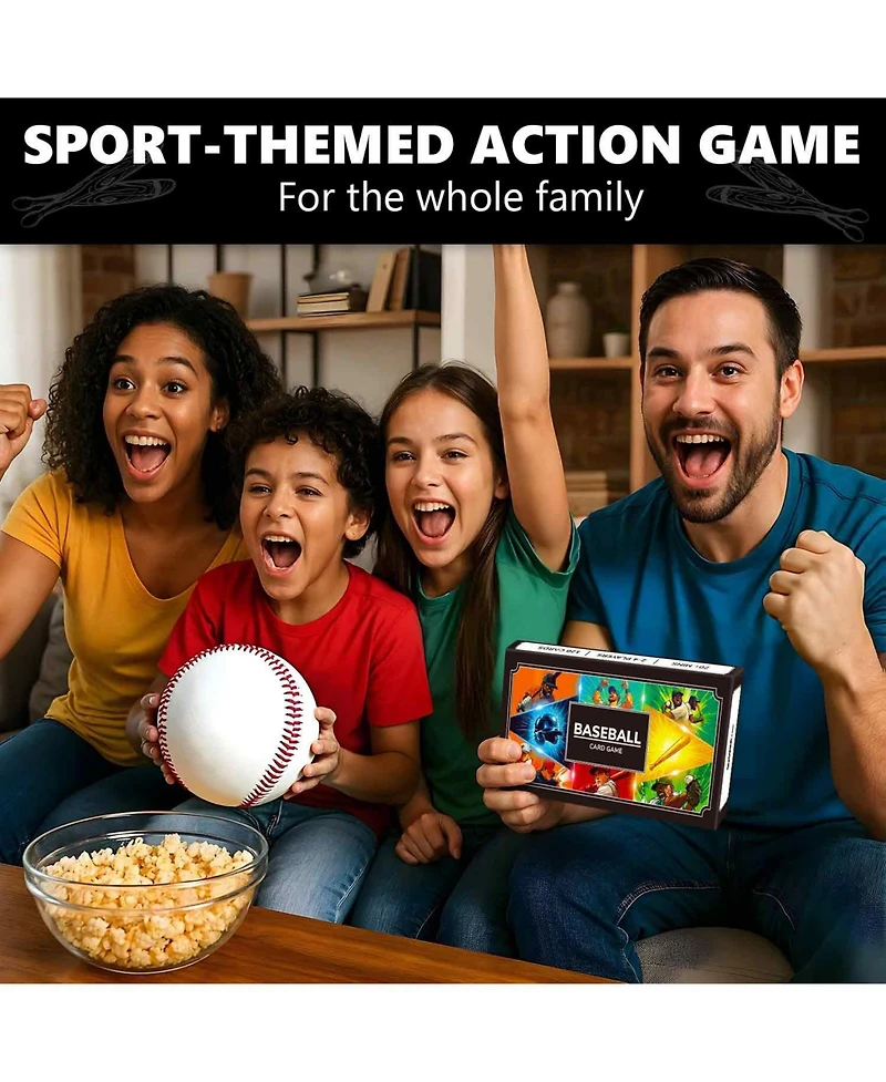 Quokka Fast-Paced Card Game for Kids & Adults – 128 Cards Easy Rules 2-8 Players Ages 8+ Perfect Family Games Night, Travel and Parties