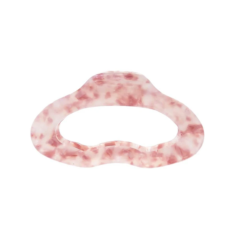 Jumbo Open Lip Shape Hair Claw Clip By Adina Eden