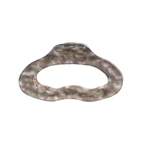 Jumbo Open Lip Shape Hair Claw Clip By Adina Eden